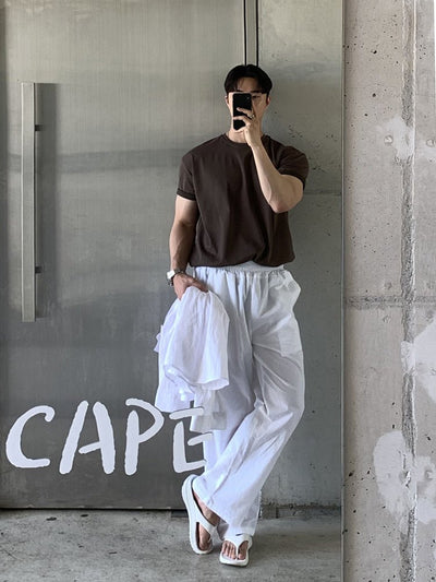 Straight linen pants OR3269 - ORUN