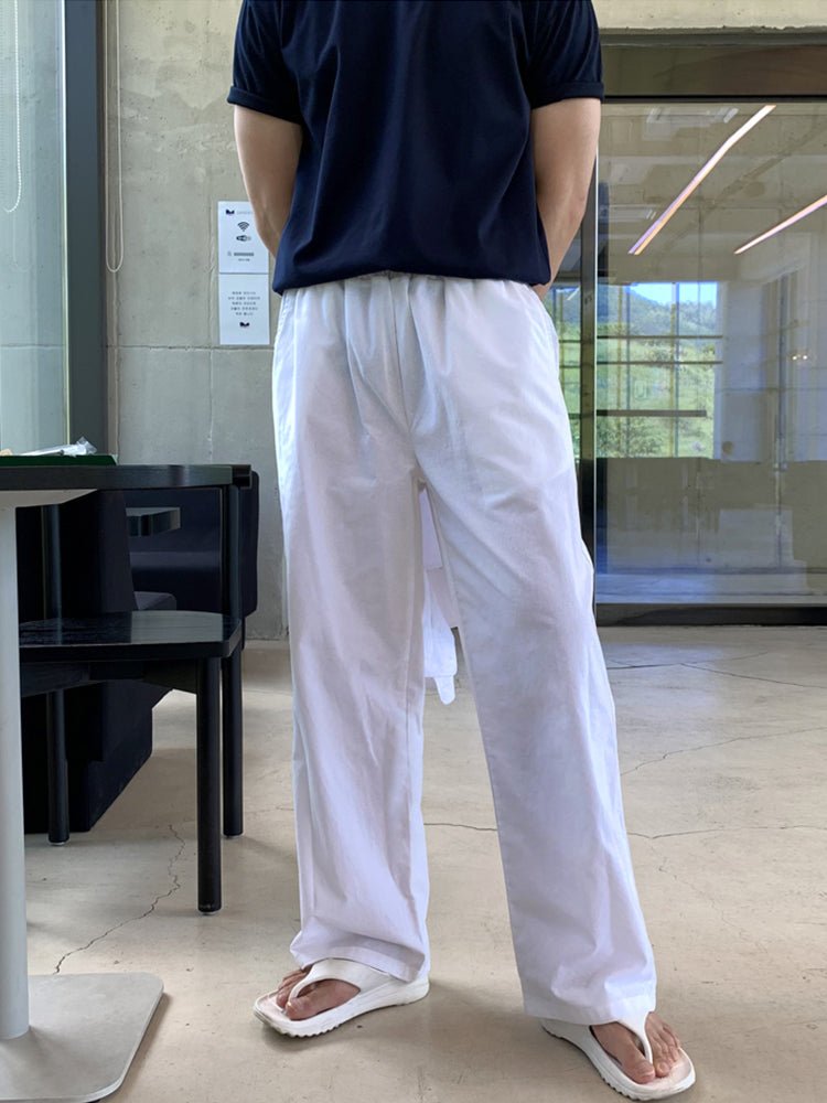 Straight linen pants OR3269 - ORUN