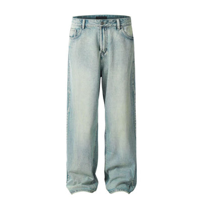 Straight wash denim pants OR3355 - ORUN