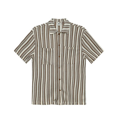 Striped knit shirt OR2862 - ORUN