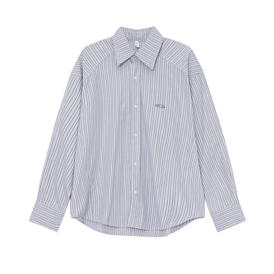 Striped long sleeve shirt OR3305 - ORUN