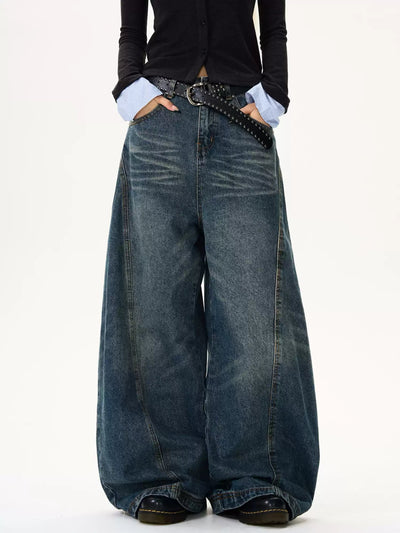 SUPER BAGGY DENIM PANTS OR4065 - ORUN