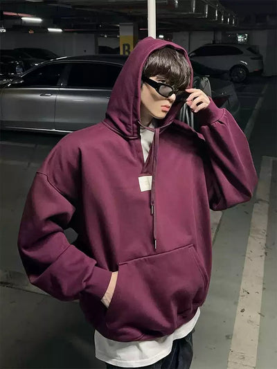 V neck hoodie OR3866 - ORUN