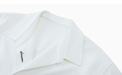 V - neck white shirt OR3312 - ORUN