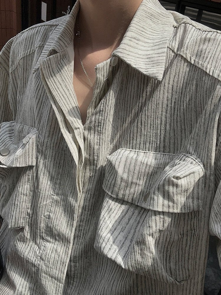 Vintage striped shirt OR3050 - ORUN