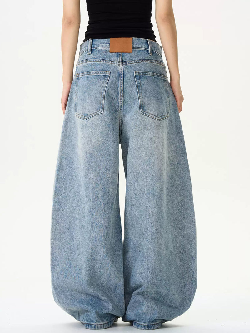 Wide denim pants OR3913 - ORUN