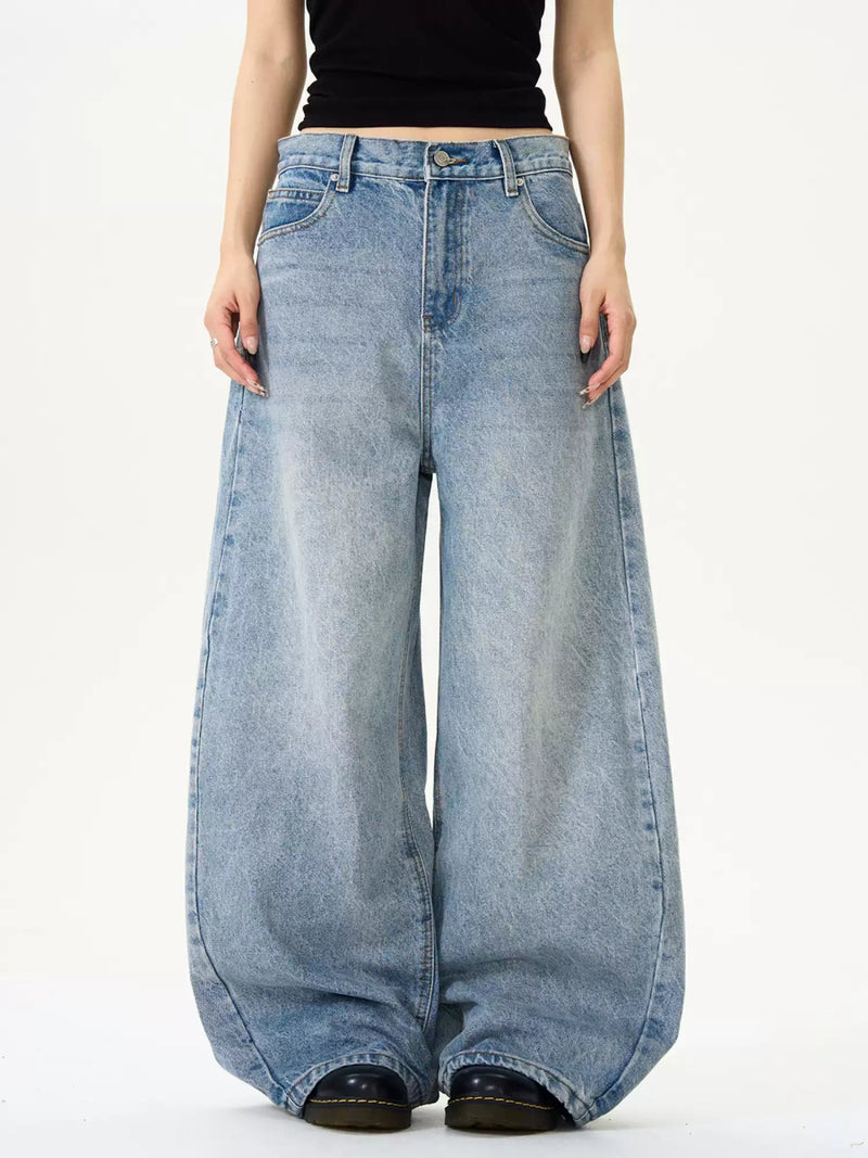 Wide denim pants OR3913 - ORUN