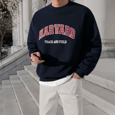 College logo print sweatshirt or383
