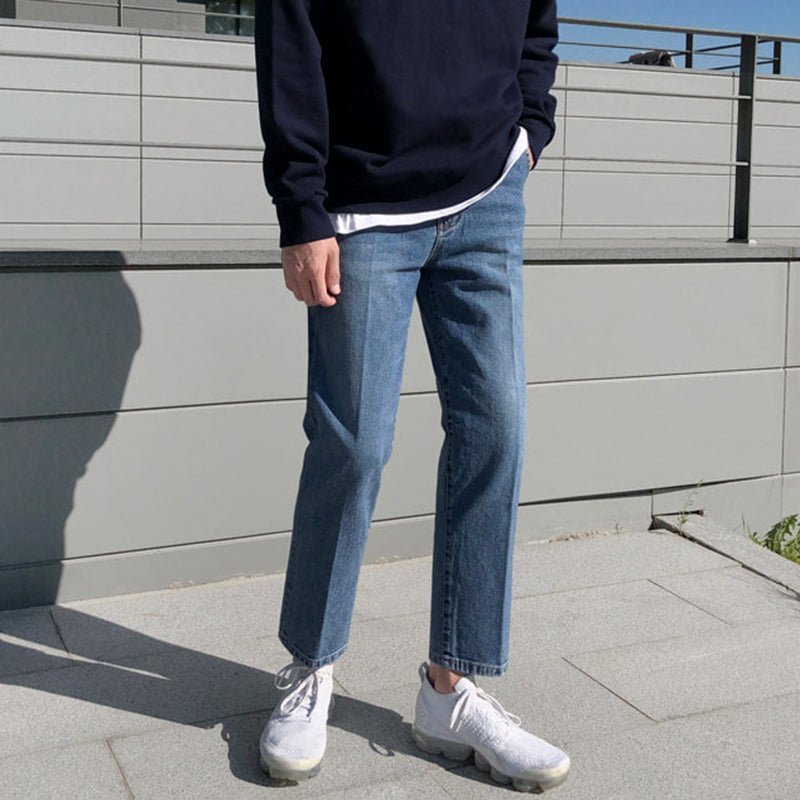 Casual straight denim pants or1030