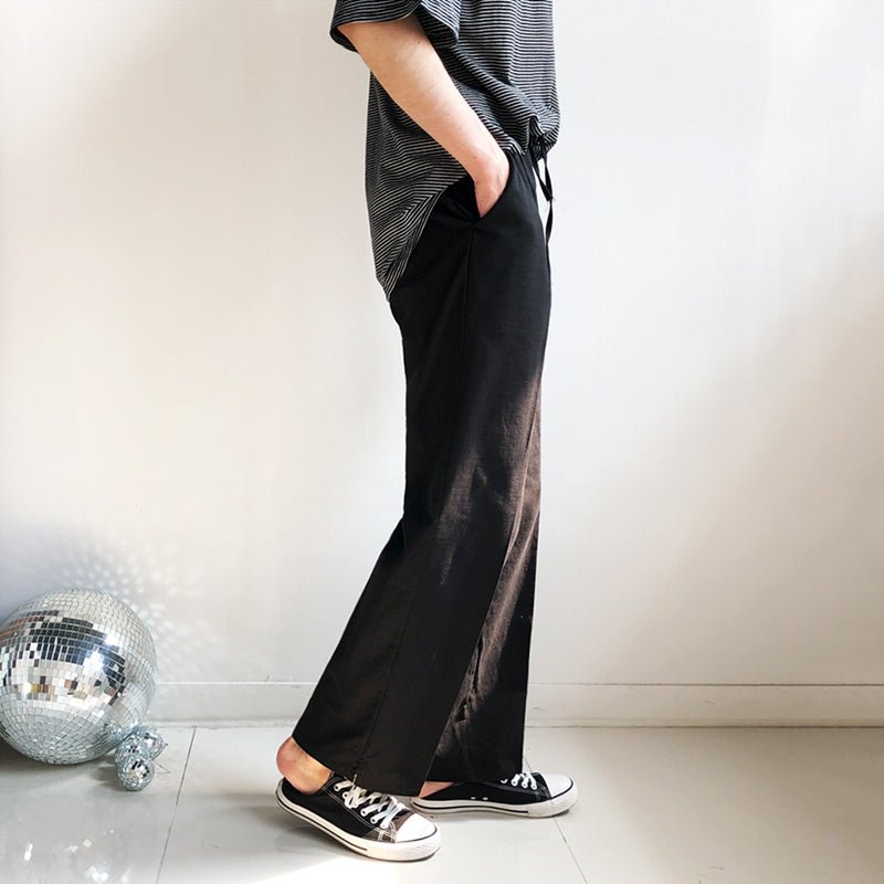 West rubber loose slacks or1084