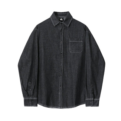 Men's denim shirt or1043