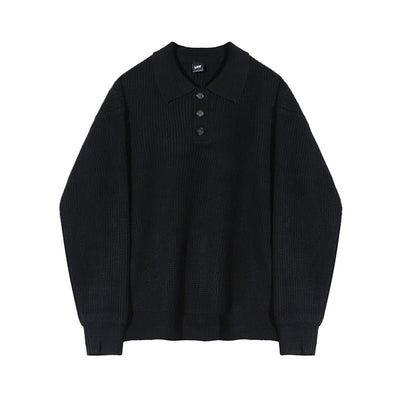 Knit Polo Sweat or525