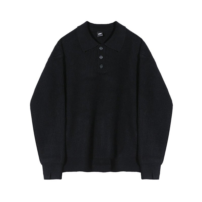 Knit Polo Sweat or525