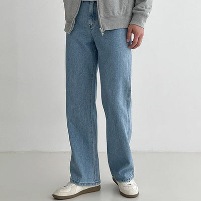 Straight denim pants or985