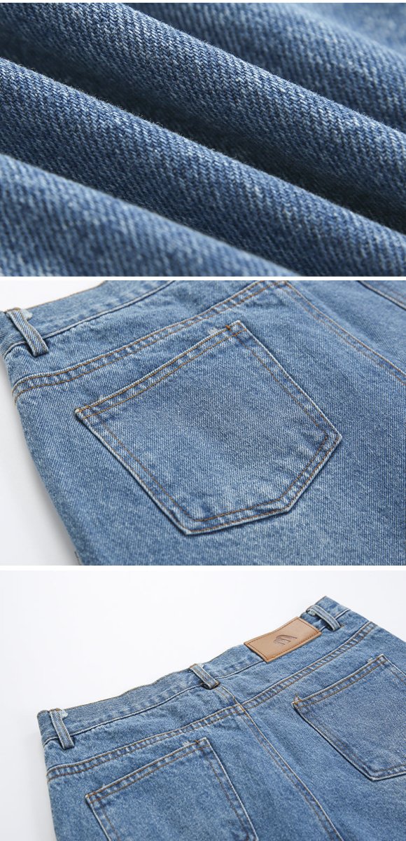 Straight denim jeans or937