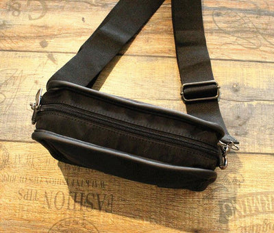 BLACK CANVAS BAG or294