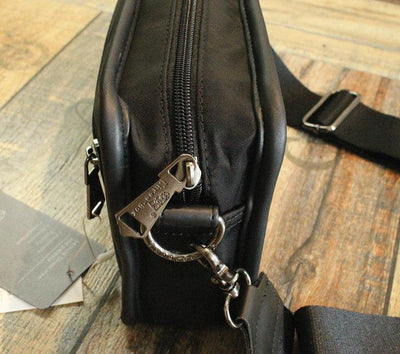 BLACK CANVAS BAG or294