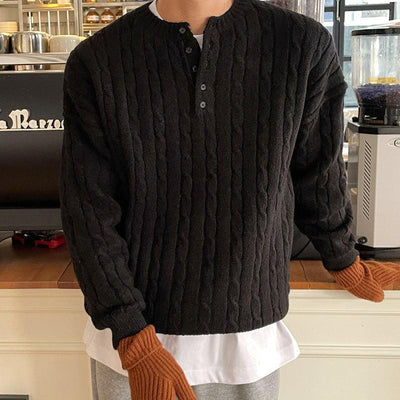 Casual Cable Knit Cardigan　OR1312