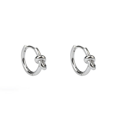 Knotted Hoop Earrings or232