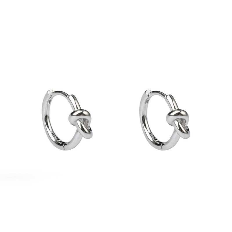 Knotted Hoop Earrings or232