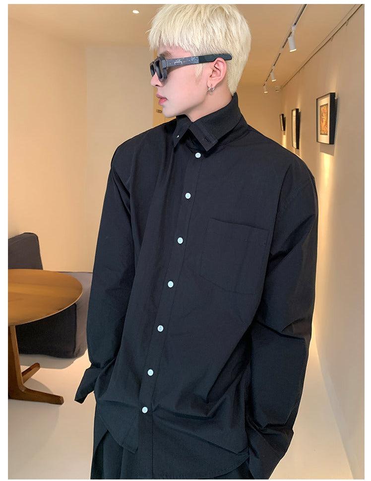 Button up shop turtleneck