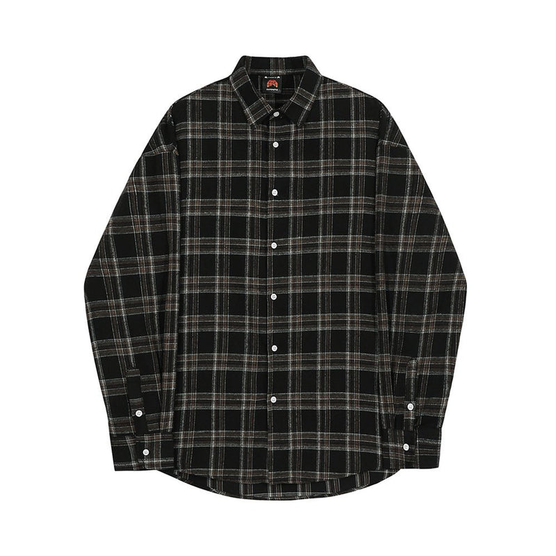 Casual check pattern shirt or1292 - ORUN