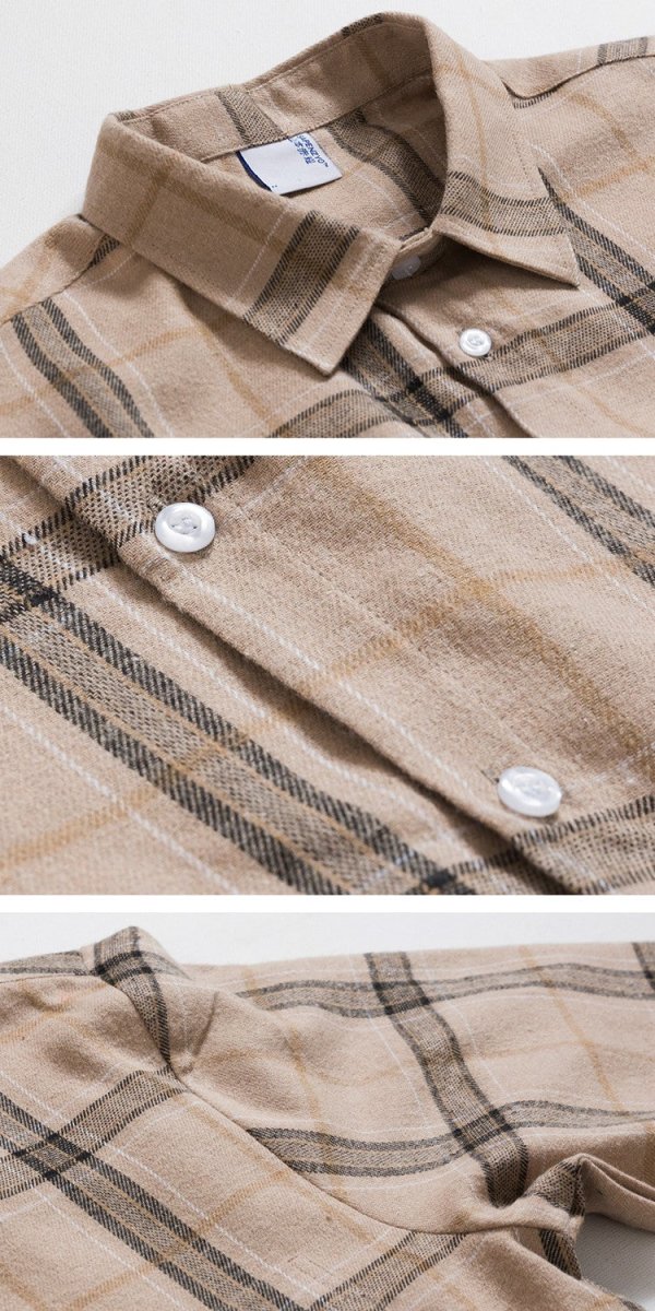 Casual check shirt or1298 - ORUN