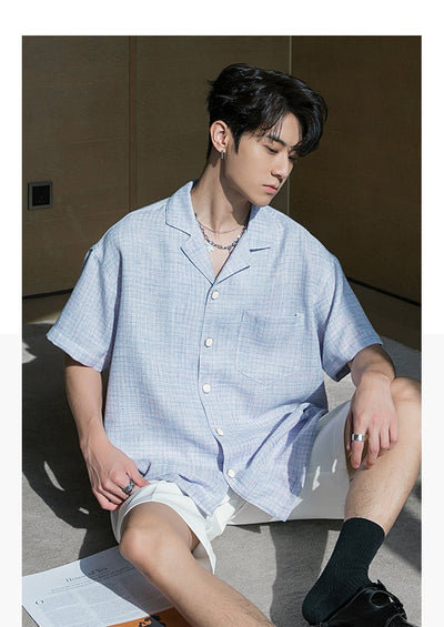 Design check pattern shirt or1588 - ORUN