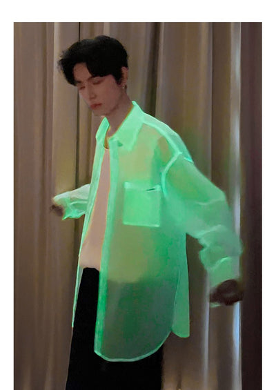 Fluorescent transparent shirt OR1668 - ORUN