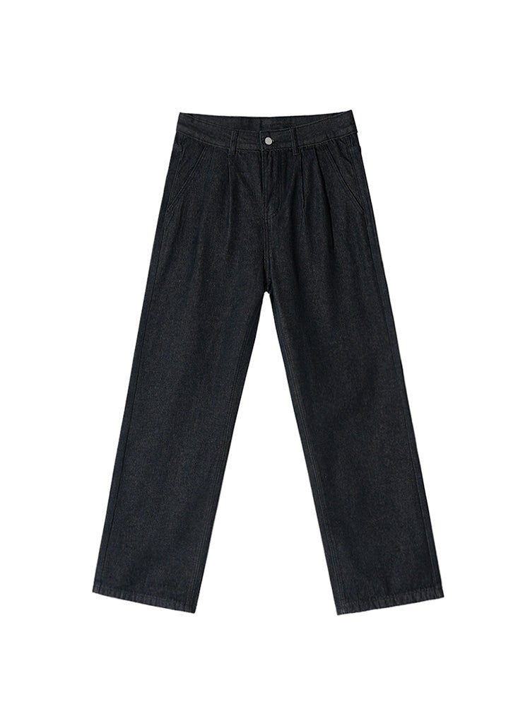 High waist straight denim pants or2750 - ORUN