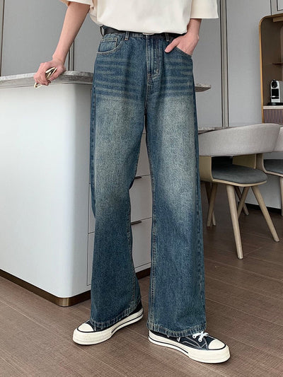 High waist straight jeans or1318 - ORUN