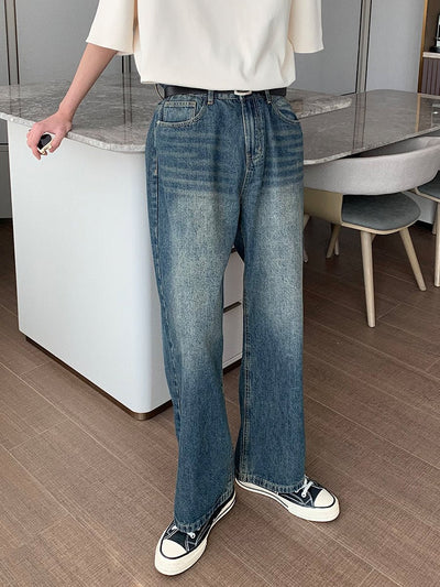 High waist straight jeans or1318 - ORUN