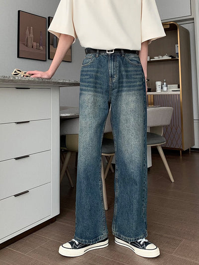 High waist straight jeans or1318 - ORUN