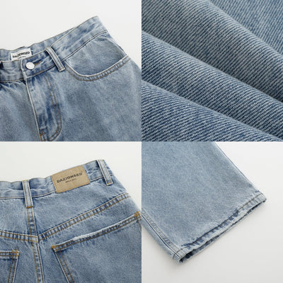 High waist straight jeans or2724 - ORUN