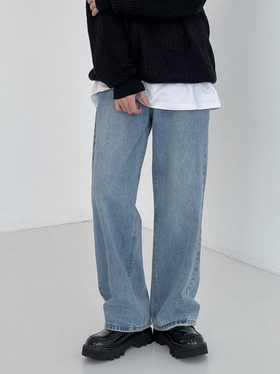 High waist straight jeans or2724 - ORUN