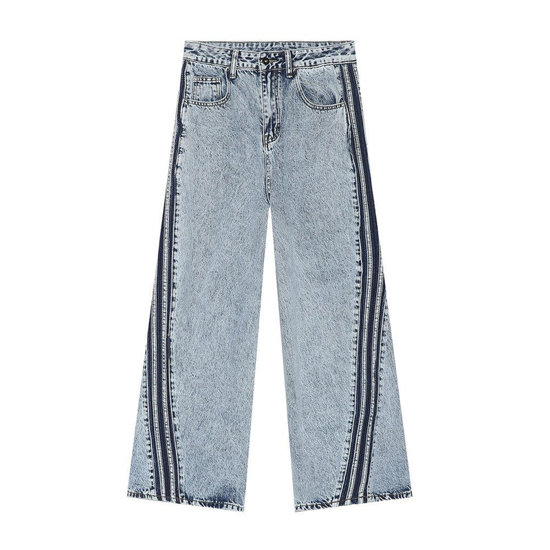 Line wide denim pants or2578 - ORUN