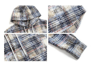 Long sleeve check shirt or2602 - ORUN