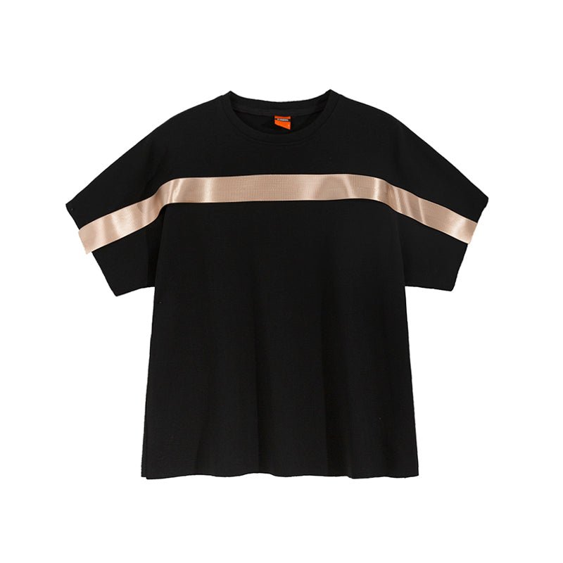 Over -size line string T -shirt or1381 - ORUN