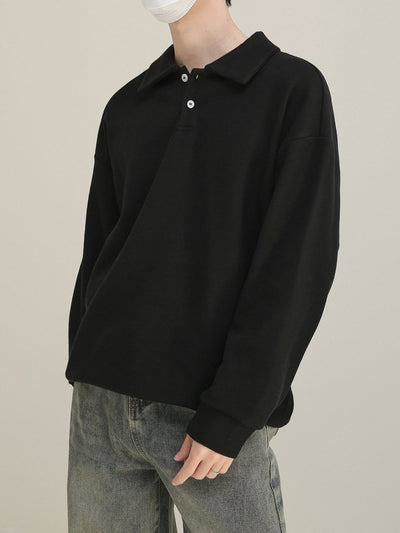 Solid long sleeve polo shirt or2716 - ORUN