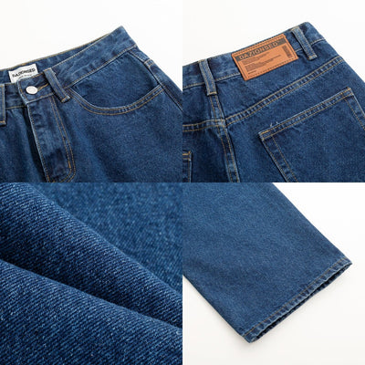 Straight loose denim pants or2725 - ORUN