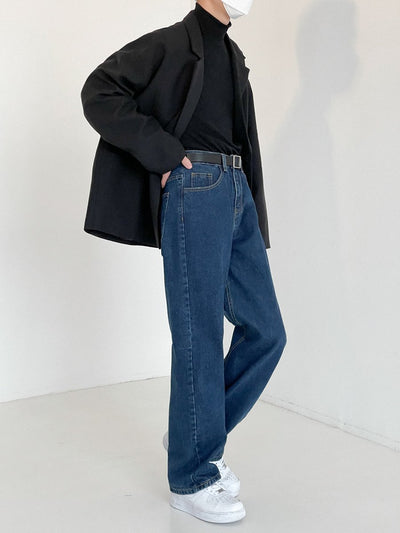 Straight loose denim pants or2725 - ORUN