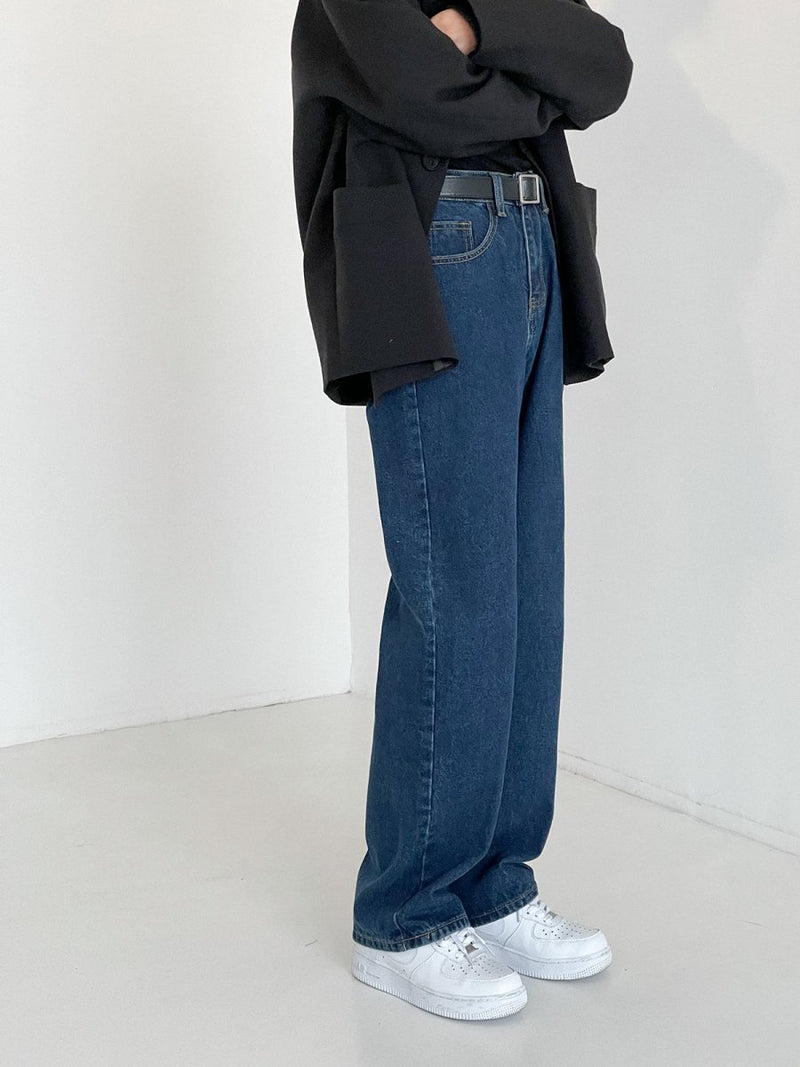 Straight loose denim pants or2725 - ORUN