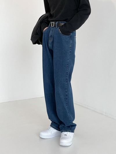 Straight loose denim pants or2725 - ORUN