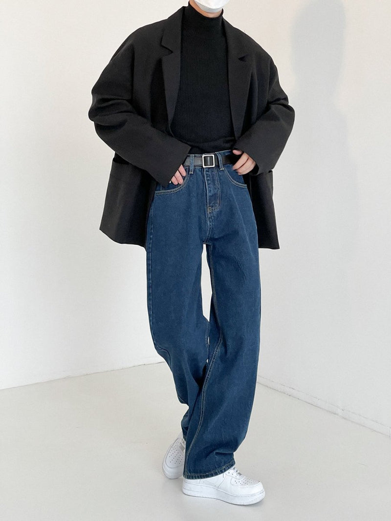 Straight loose denim pants or2725 - ORUN