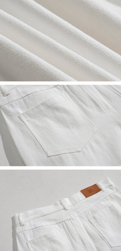 Straight White Jeans or1804 - ORUN