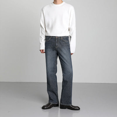 Straight wide denim pants or1285 - ORUN