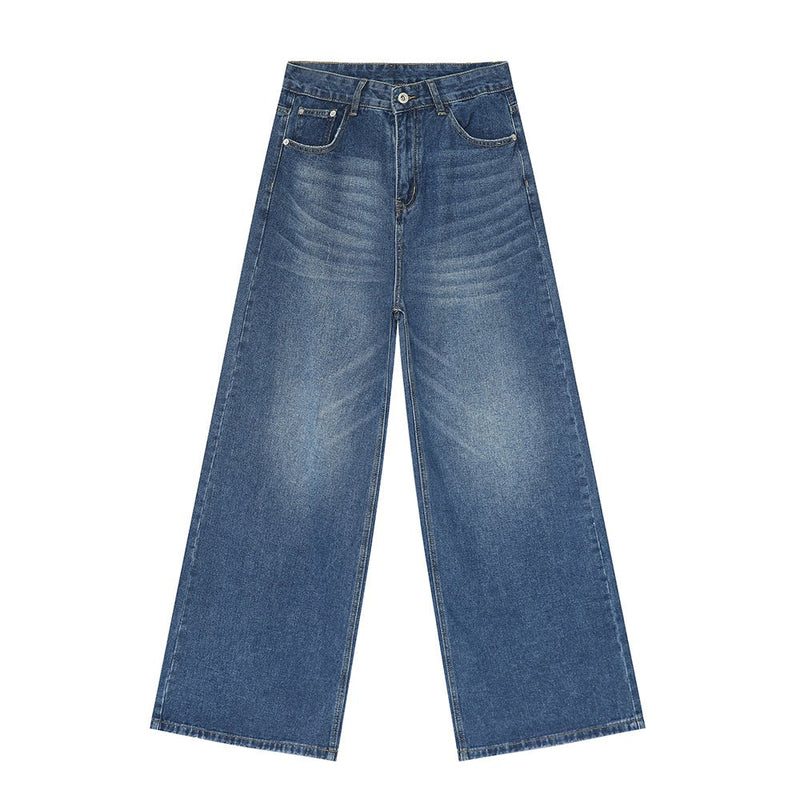 Straight wide denim pants or2531 - ORUN