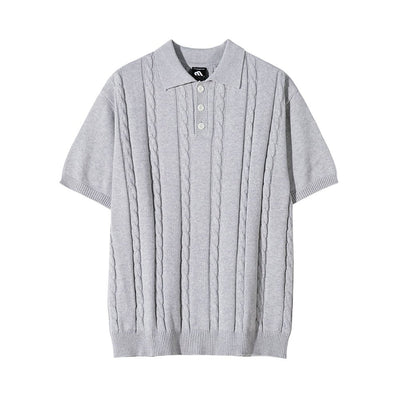 Summer knit polo shirt or1423 - ORUN