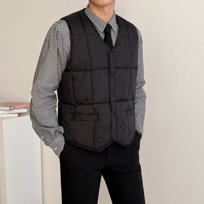 V neck down vest or2306 - ORUN