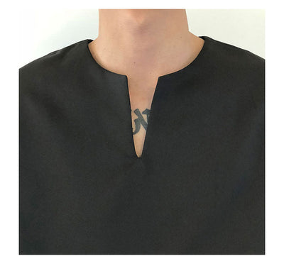 V -neck siphon shirt or1525 - ORUN